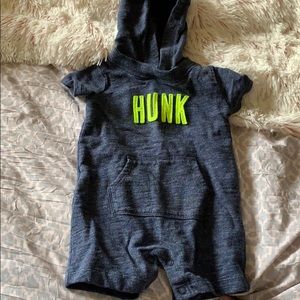 6m “Hunk” Hooded Romper